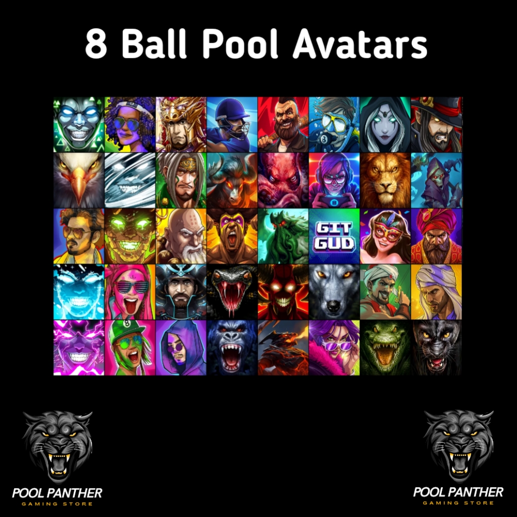 8 ball pool avatars